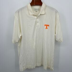 Cutter & Buck Tennessee Volunteers Pima Cotton Polo XL Cream